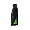 Sudadera bicolor con media cremallera VELILLA