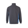 Sudadera bicolor con media cremallera VELILLA