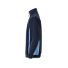 Sudadera bicolor con media cremallera VELILLA