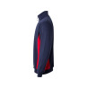 Sudadera bicolor con media cremallera VELILLA
