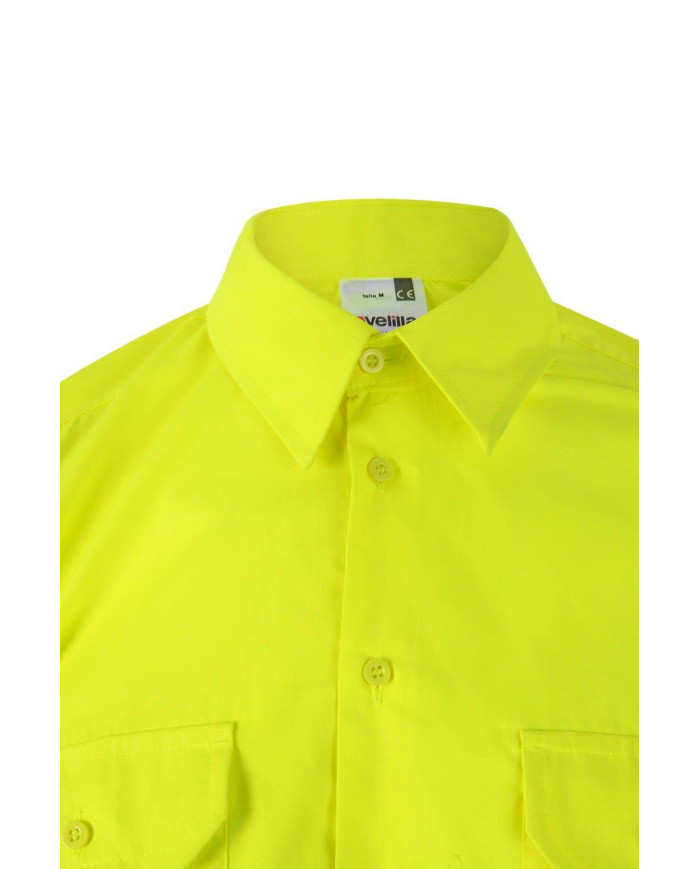 Camisa bicolor manga larga VELILLA