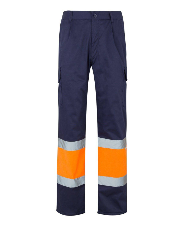 Pantalón bicolor multibolsillos VELILLA