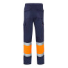 Pantalón bicolor multibolsillos VELILLA