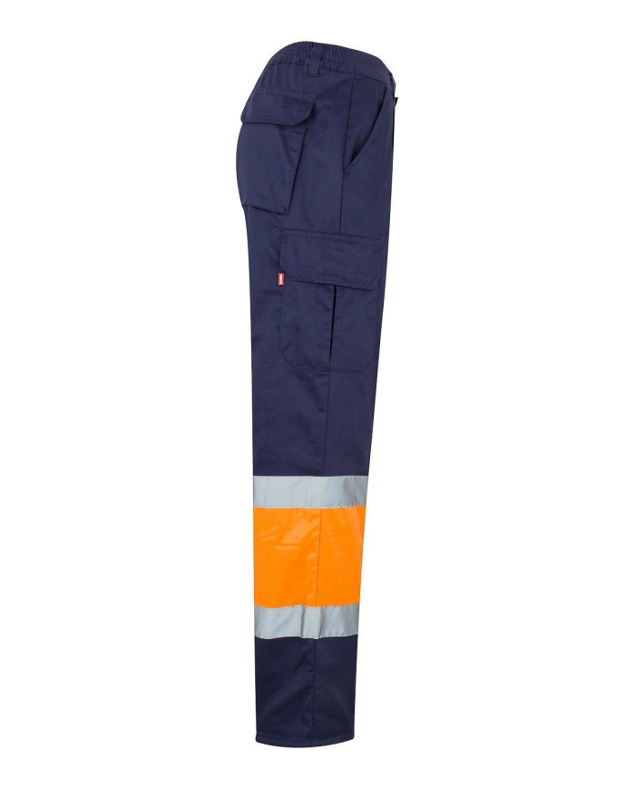 Pantalón bicolor multibolsillos VELILLA