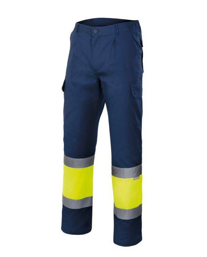 Pantalón bicolor multibolsillos VELILLA