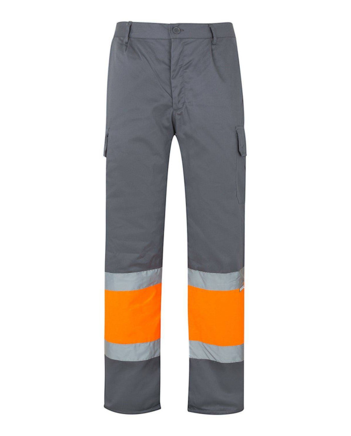 Pantalón bicolor multibolsillos VELILLA