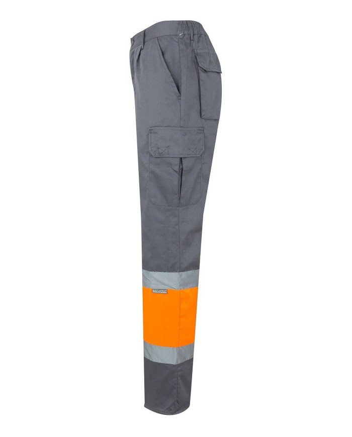 Pantalón bicolor multibolsillos VELILLA