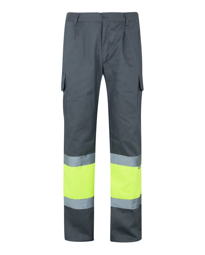 Pantalón bicolor multibolsillos VELILLA