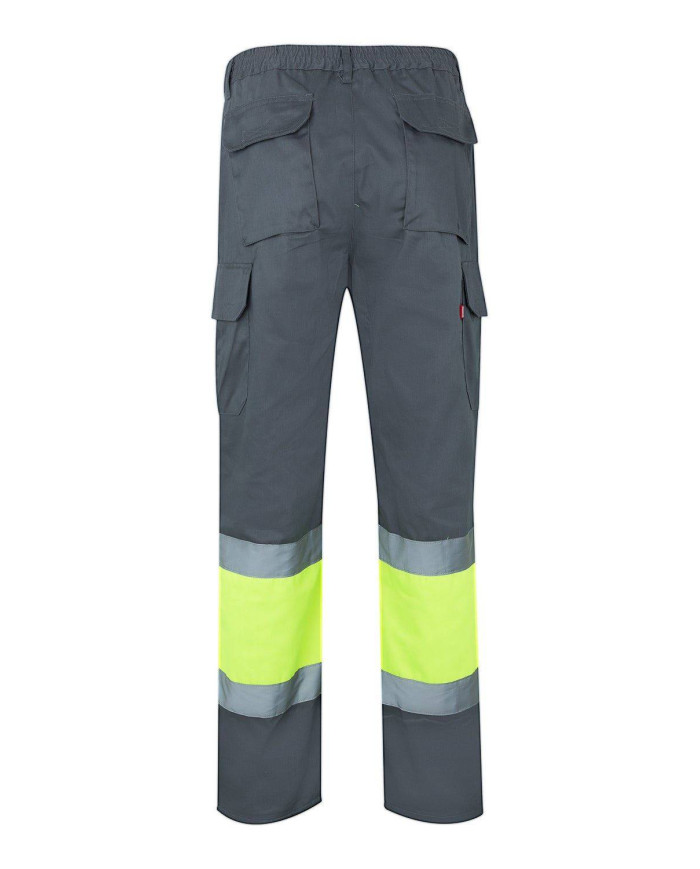 Pantalón bicolor multibolsillos VELILLA