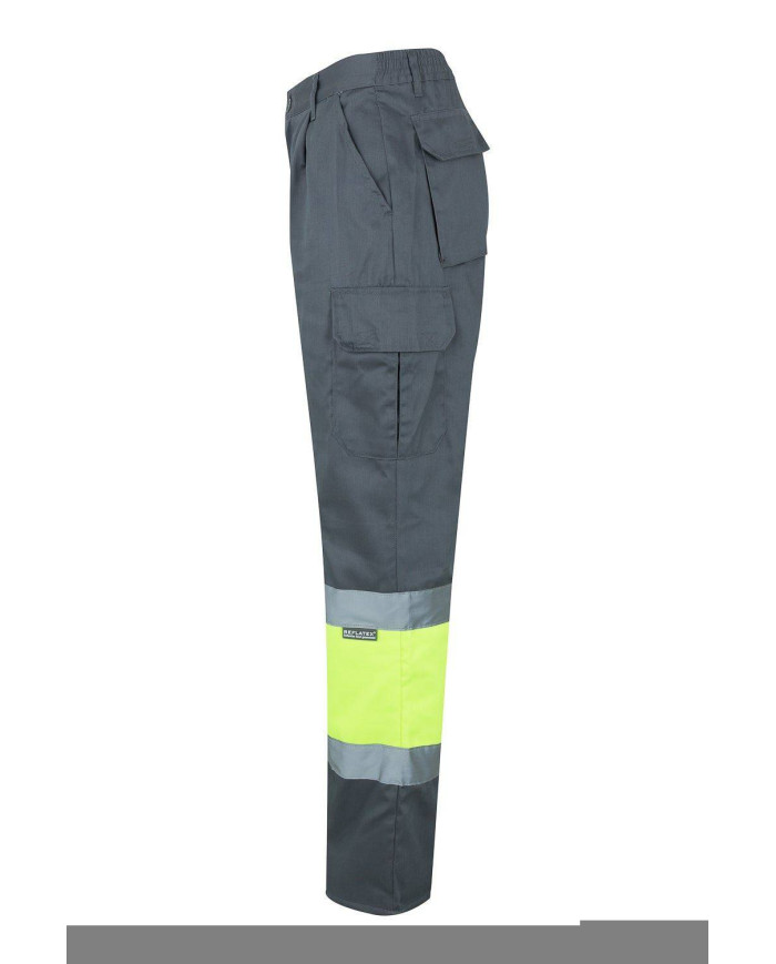 Pantalón bicolor multibolsillos VELILLA