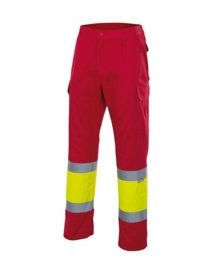 Pantalón bicolor multibolsillos VELILLA