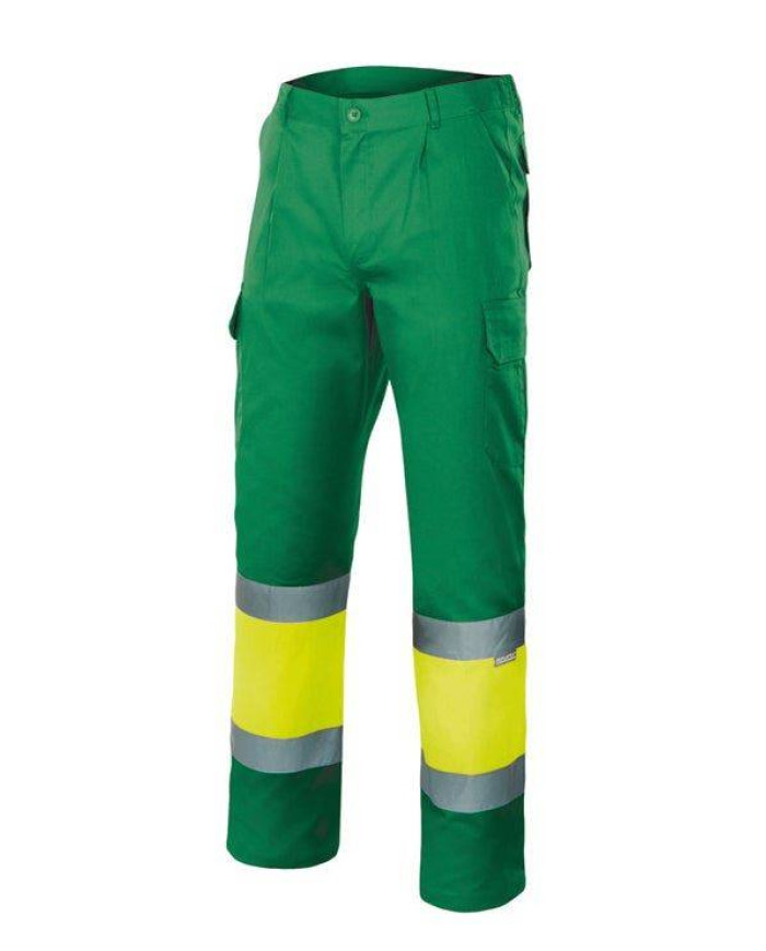 Pantalón bicolor multibolsillos VELILLA
