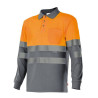Polo bicolor manga larga VELILLA | POLOS | Uniformes ALTA