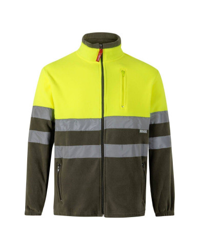 Chaqueta polar bicolor VELILLA