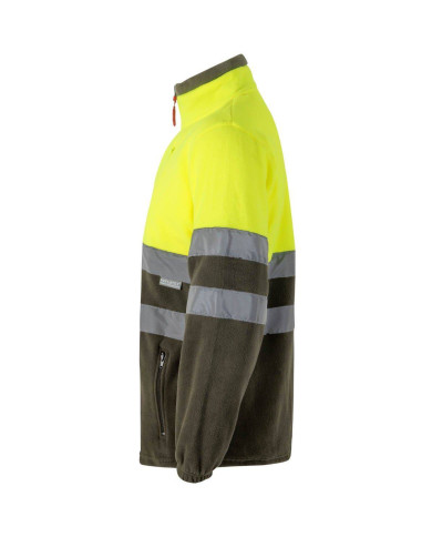 Chaqueta polar bicolor VELILLA