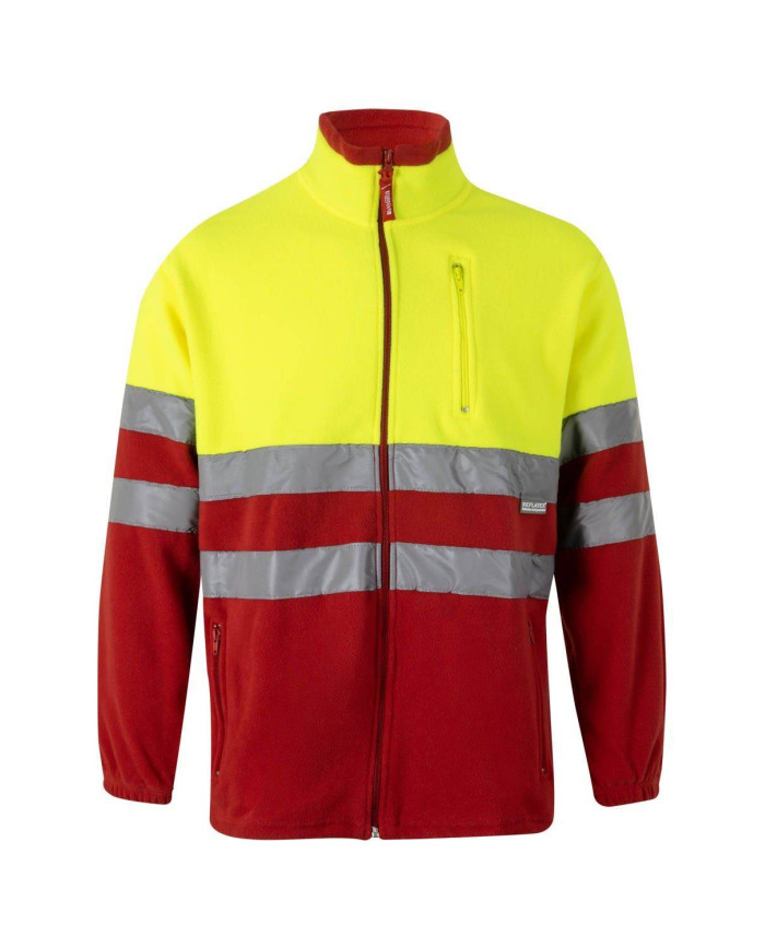 Chaqueta polar bicolor VELILLA