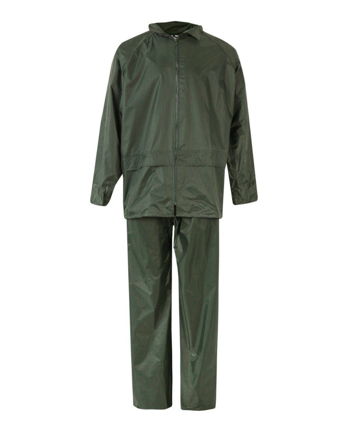 Traje de lluvia dos piezas con capucha oculta VELILLA