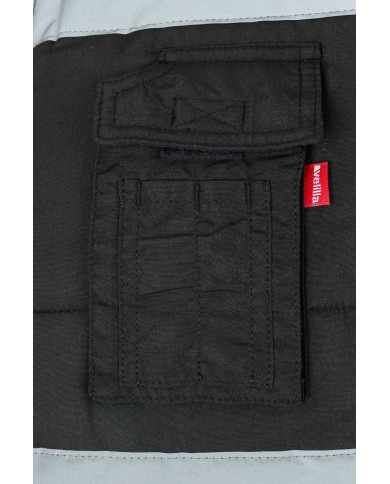 Chaleco acolchado multibolsillos con cintas VELILLA