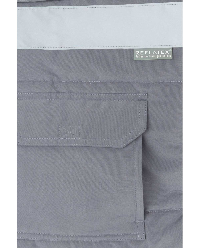 Chaleco acolchado multibolsillos con cintas VELILLA