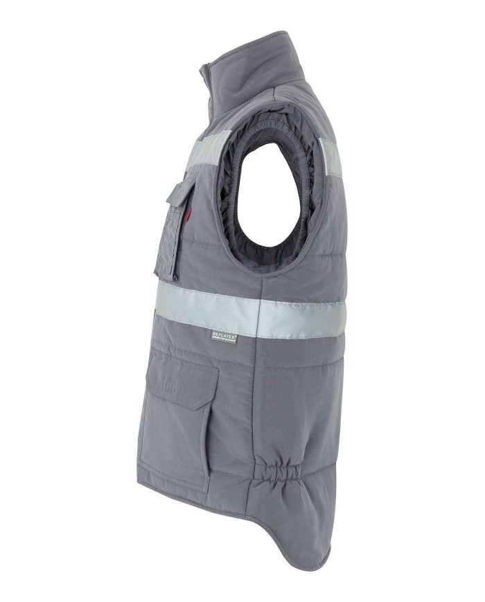 Chaleco acolchado multibolsillos con cintas VELILLA