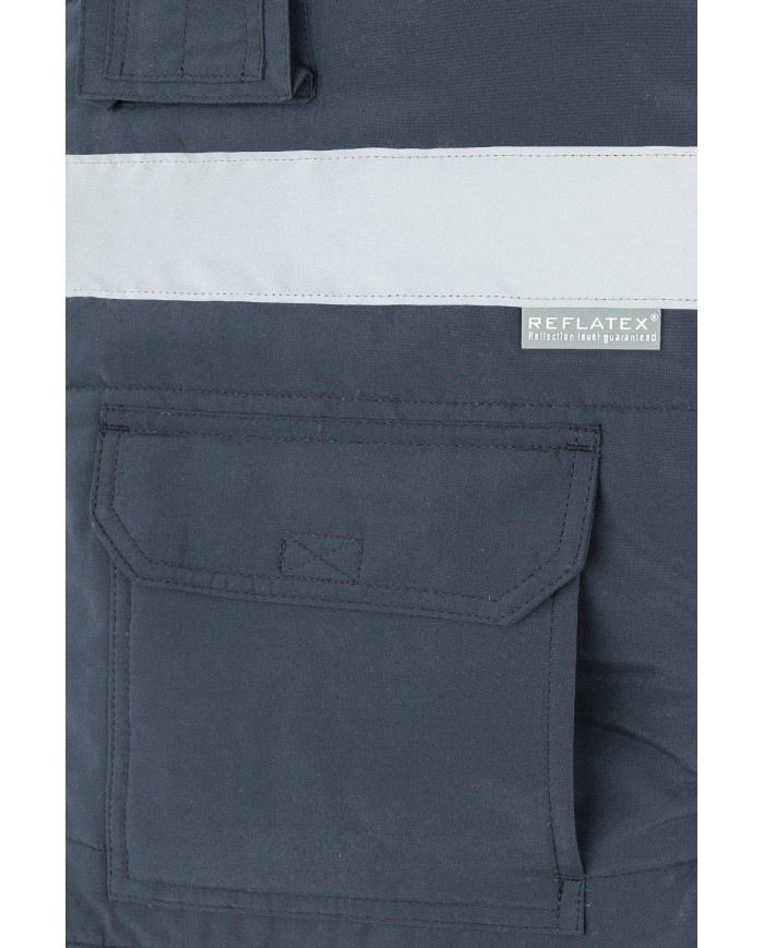 Chaleco acolchado multibolsillos con cintas VELILLA