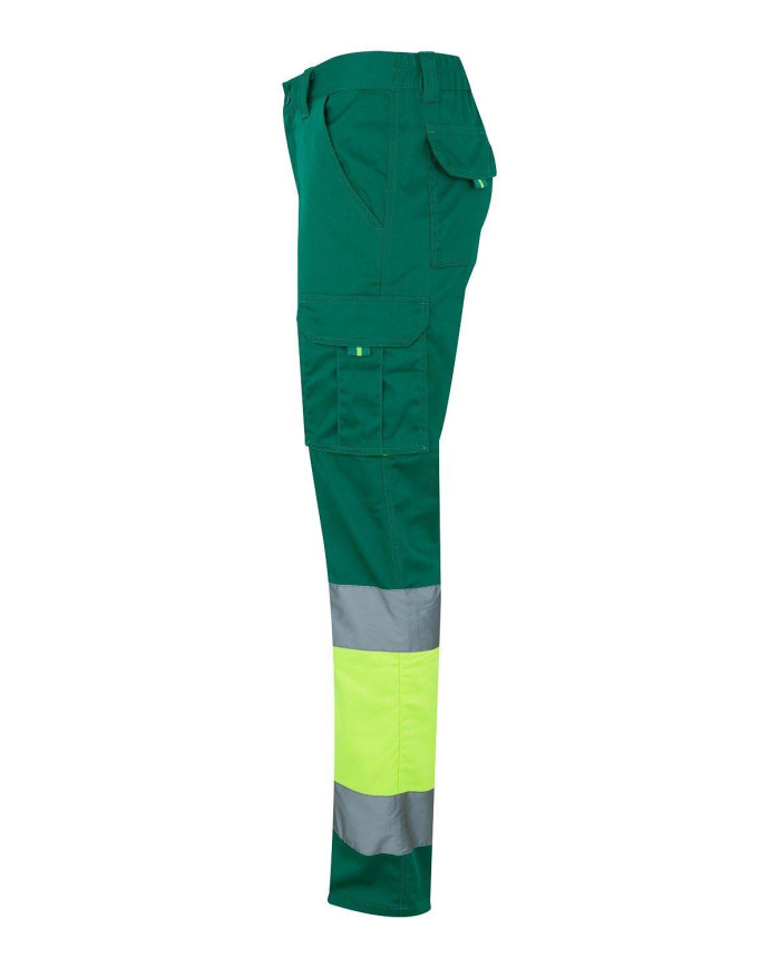 Pantalón stretch bicolor multibolsillos VELILLA