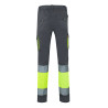Pantalón stretch bicolor multibolsillos VELILLA