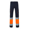 Pantalón stretch bicolor multibolsillos VELILLA