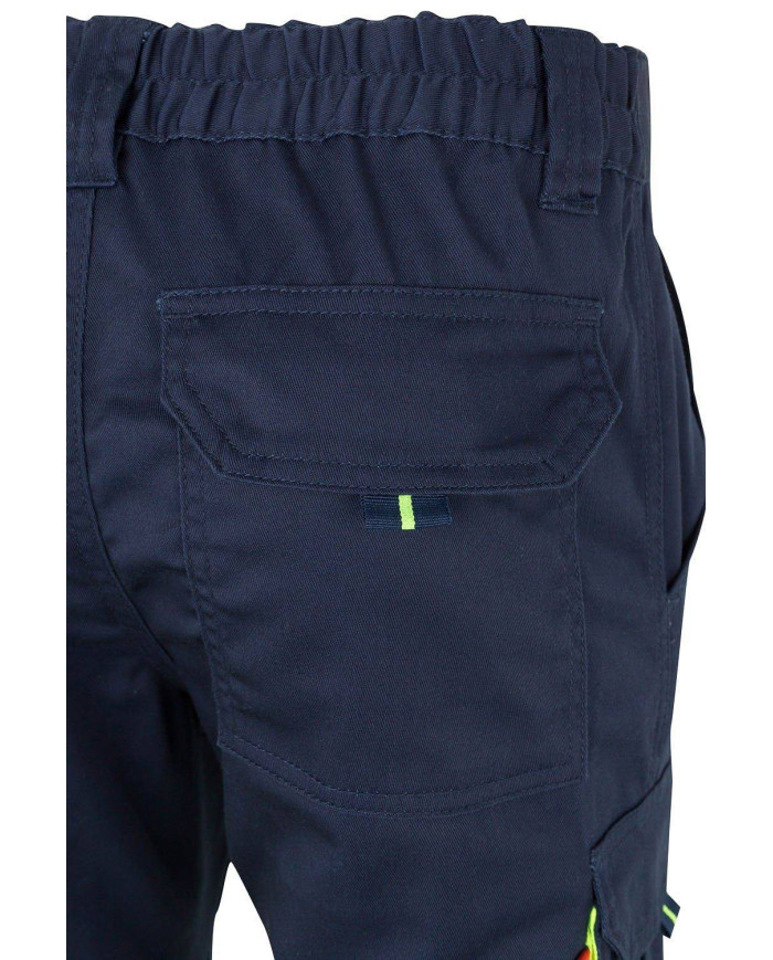 Pantalón stretch bicolor multibolsillos VELILLA