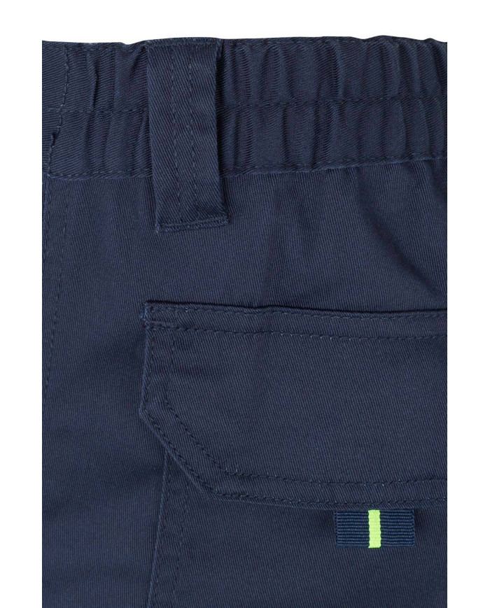 Pantalón stretch bicolor multibolsillos VELILLA