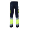 Pantalón stretch bicolor multibolsillos VELILLA