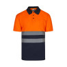 Polo bicolor manga corta VELILLA