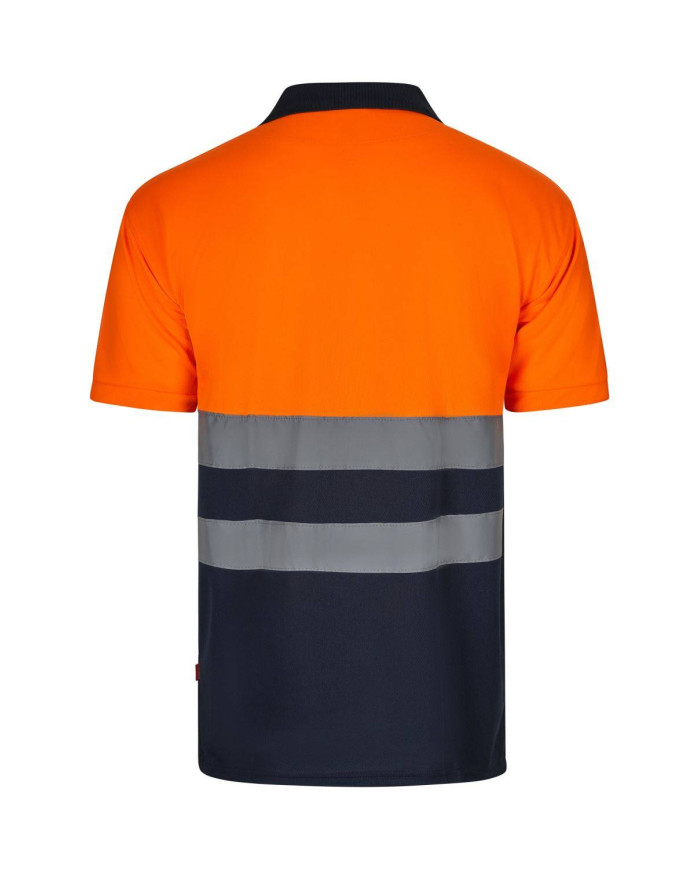 Polo bicolor manga corta VELILLA