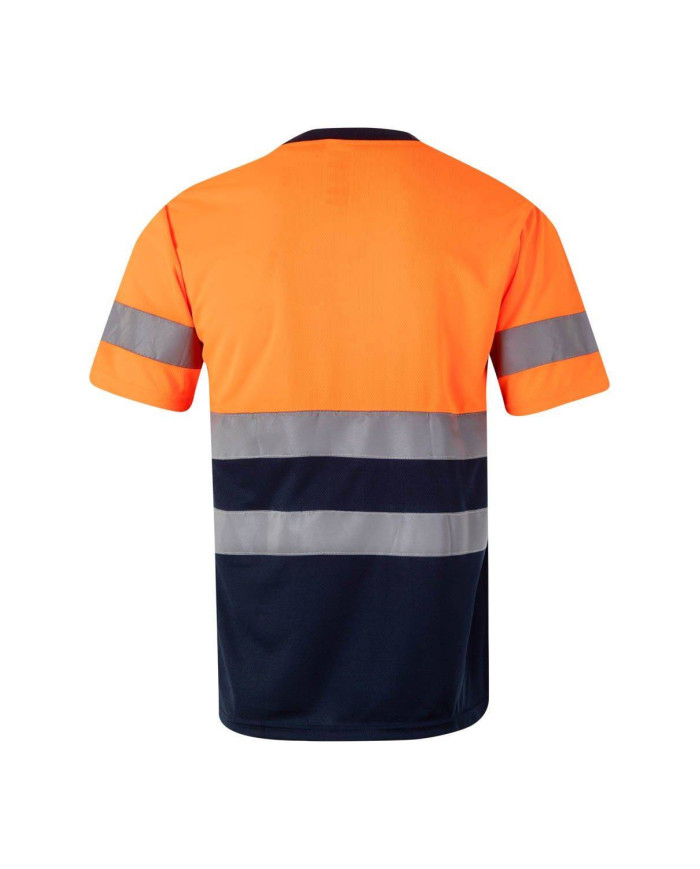 Camiseta técnica bicolor manga corta VELILLA