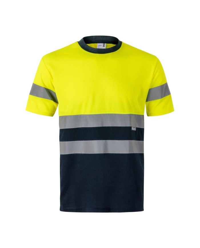 Camiseta técnica bicolor manga corta VELILLA