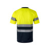 Camiseta técnica bicolor manga corta VELILLA