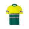 Camiseta técnica bicolor manga corta VELILLA