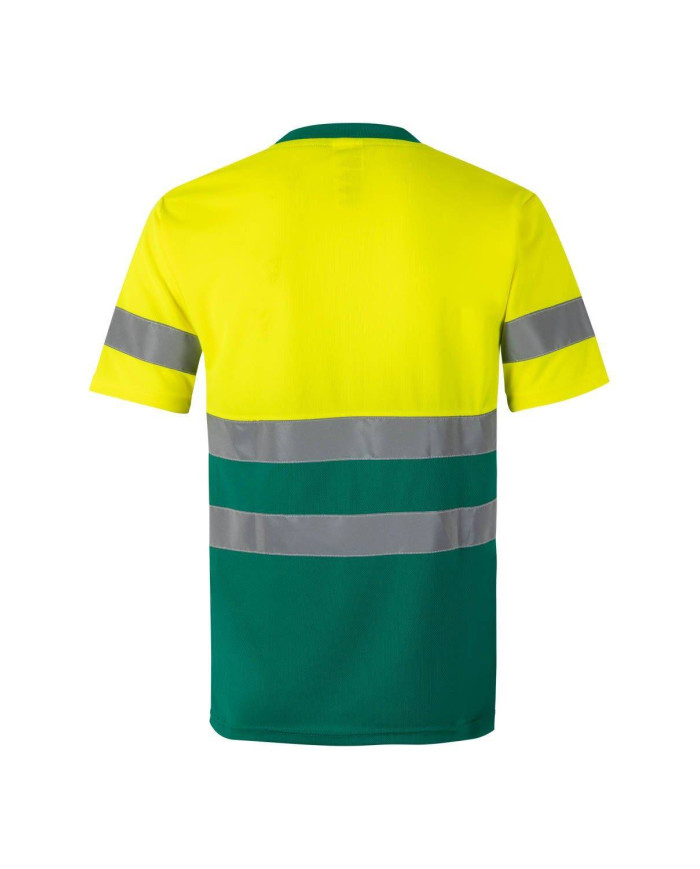 Camiseta técnica bicolor manga corta VELILLA