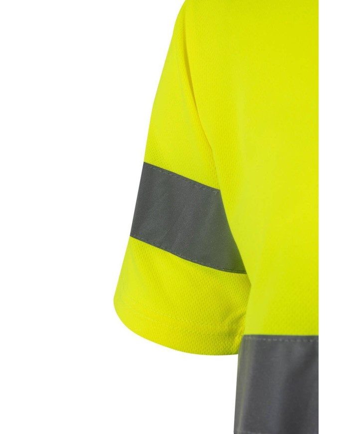 Camiseta técnica bicolor manga corta VELILLA