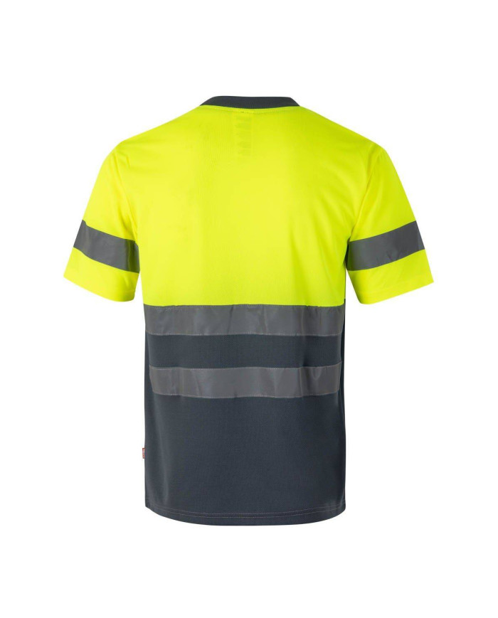 Camiseta técnica bicolor manga corta VELILLA