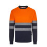 Camiseta poliéster reciclado bicolor manga larga cinta segmentada VELILLA