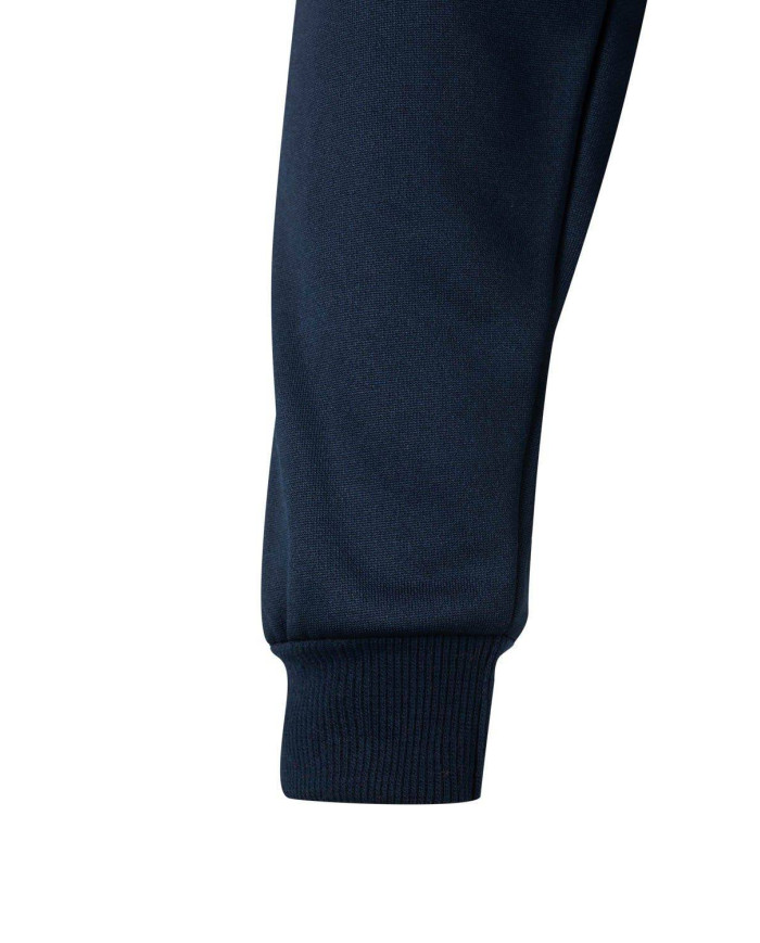 Sudadera bicolor con media cremallera cinta segmentada VELILLA