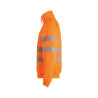 Sudadera con media cremallera cinta segmentada VELILLA