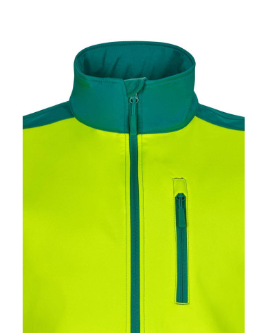 Chaleco soft shell bicolor VELILLA