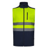 Chaleco soft shell bicolor VELILLA