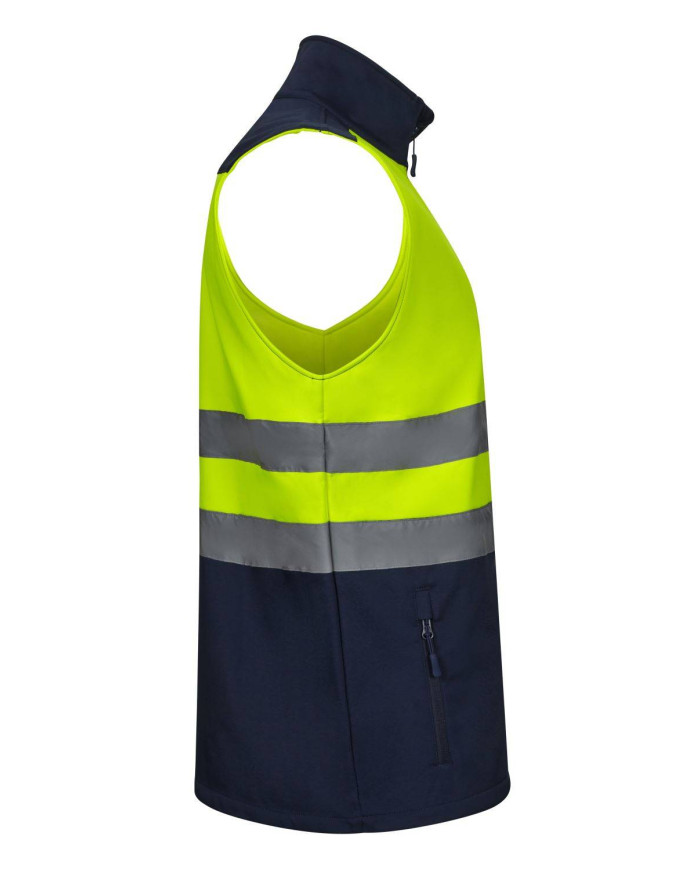 Chaleco soft shell bicolor VELILLA