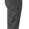 Pantalón de cocina cuadros multibolsillos VELILLA