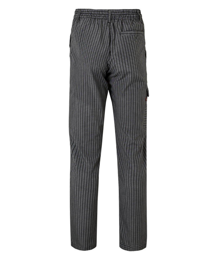 Pantalón de cocina cuadros multibolsillos VELILLA