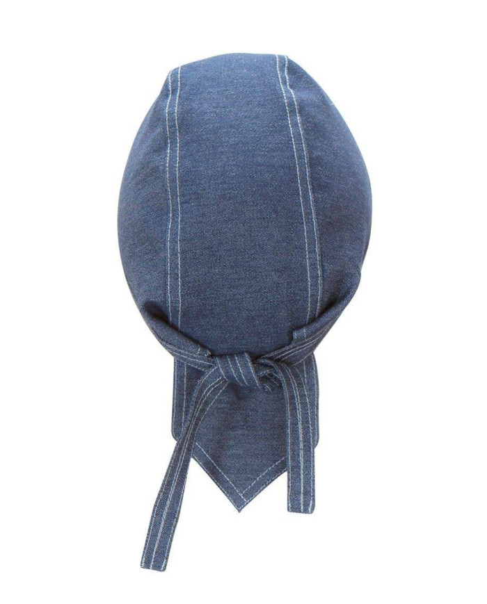 Gorro denim con tiras VELILLA