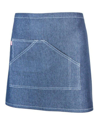 Delantal denim corto VELILLA